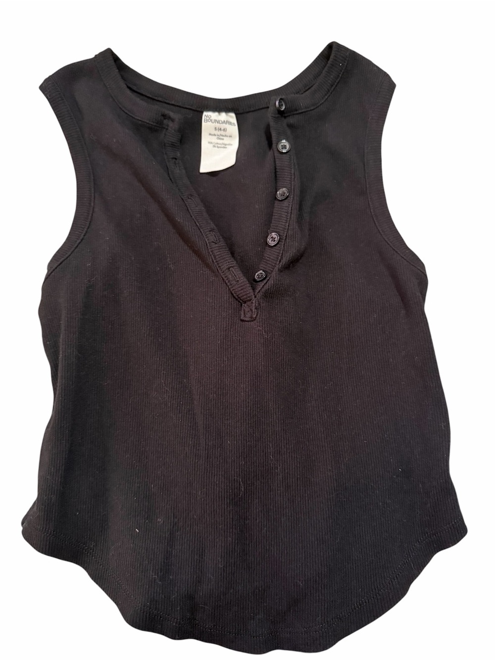 Mixed Bundle Women's Crop & Tank Top Bundle - Black + Yellow Tie-Dye - Picture 5 of 9
